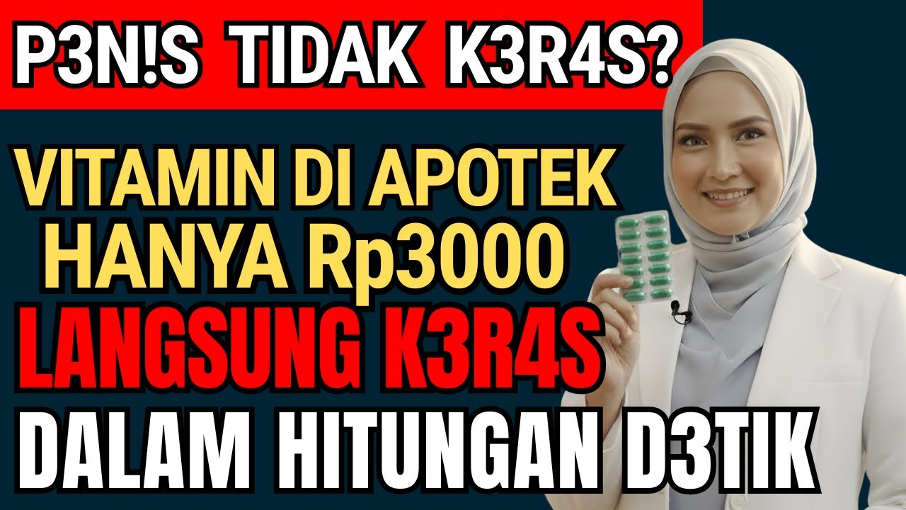 TERBARU! Vitamin cuma 3 Ribu Bikin Usia 50 Kuat dan Bertenaga - Kesehatan Lansia