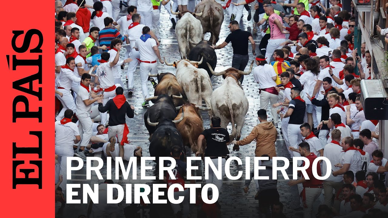SAN FERMÍN | Así te hemos contado el primer encierro de los Sanfermines 2024 | EL PAÍS