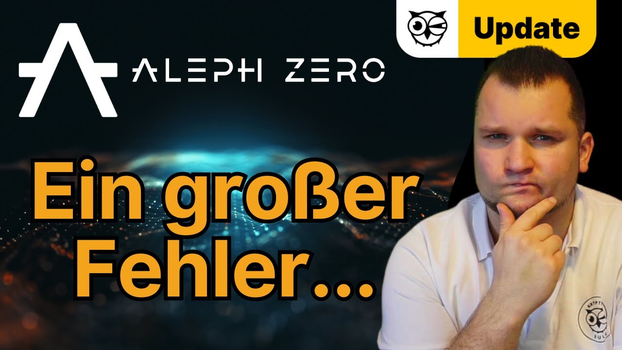 Aleph Zero war ein gro&szlig;er Fehler! Kann AZERO noch einmal steigen? Meine Entschuldigung!