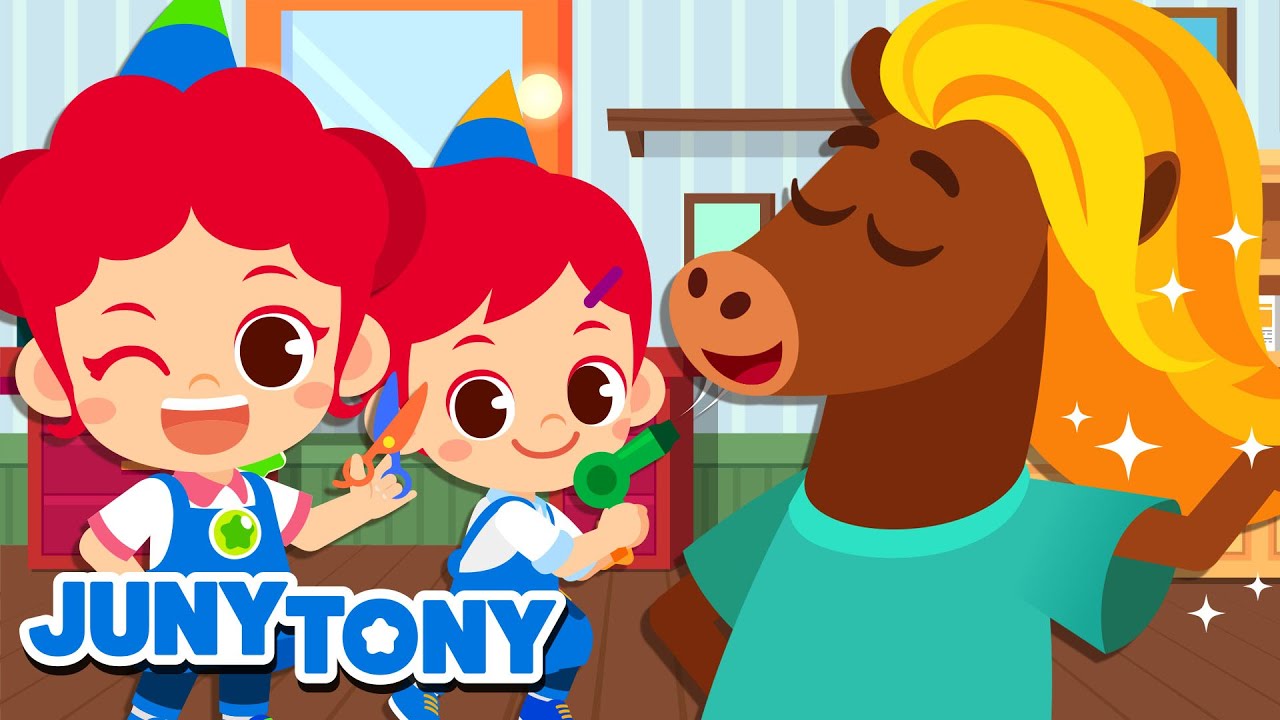 Peluqueros | Trabajos y Profesiones | Vamos a la Peluquería | JunyTony en español