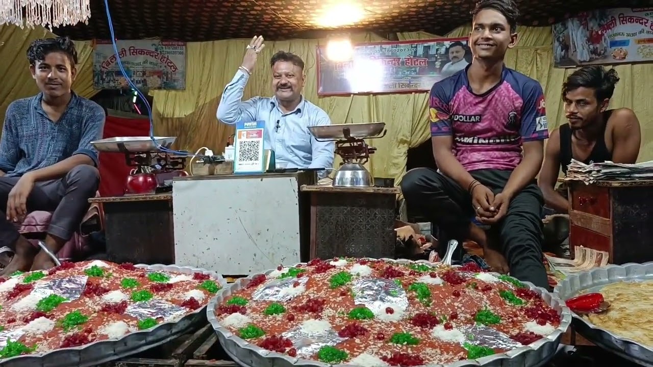 malihabad mahotsav bilali Sikandar halwa paratha 🫓🍩👍