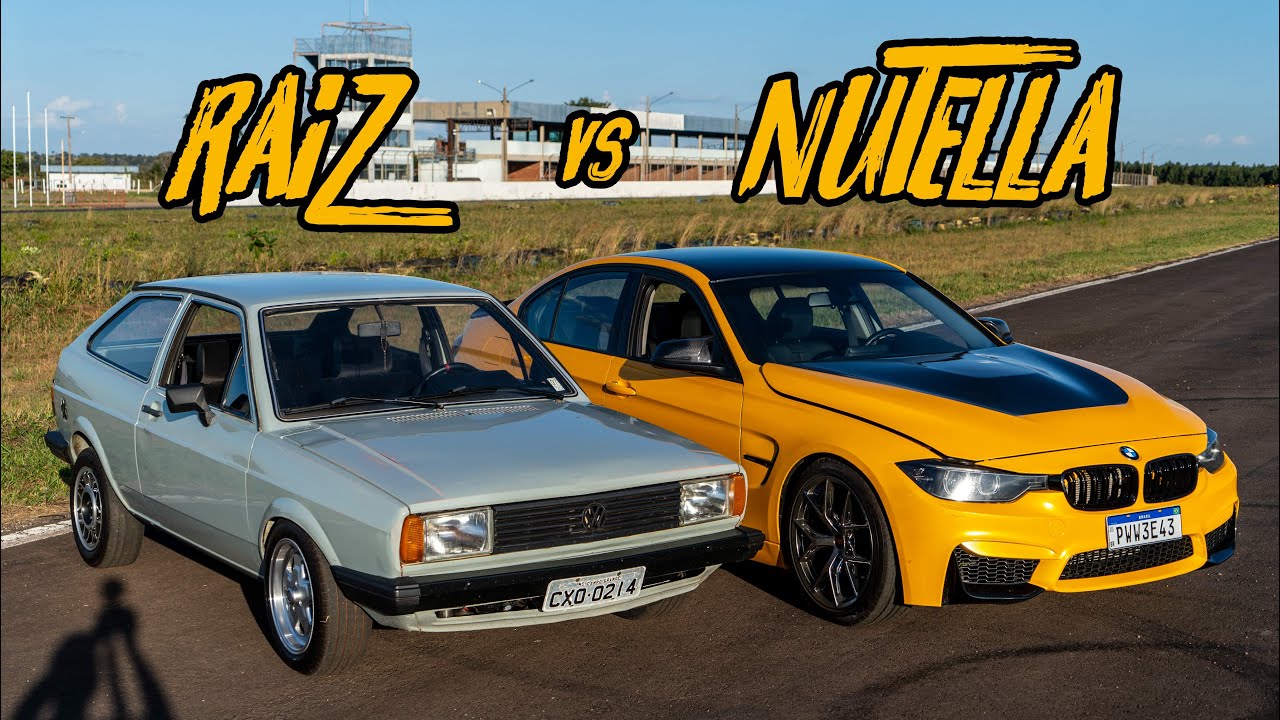 BMW 320i VS VW GOL QUADRADO AP TURBO!!😱🔥MODERNIDADE SUPERA O APZÃO?