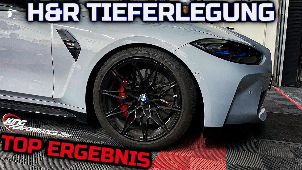 H&R Federn passend für BMW M3 G80 & M4 G82 | Tieferlegung & Bestandensaufnahme