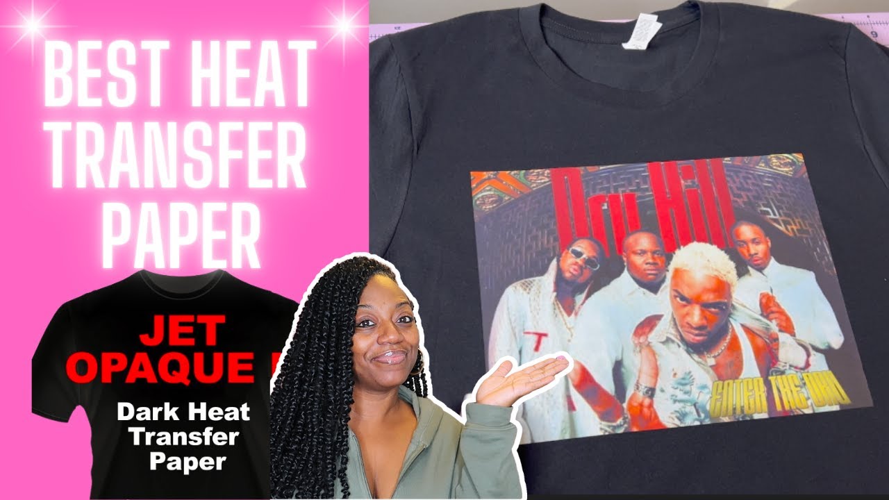 BEST HEAT TRANSFER PAPER FOR DARK COLOR T-SHIRTS | INKJET PRINTER