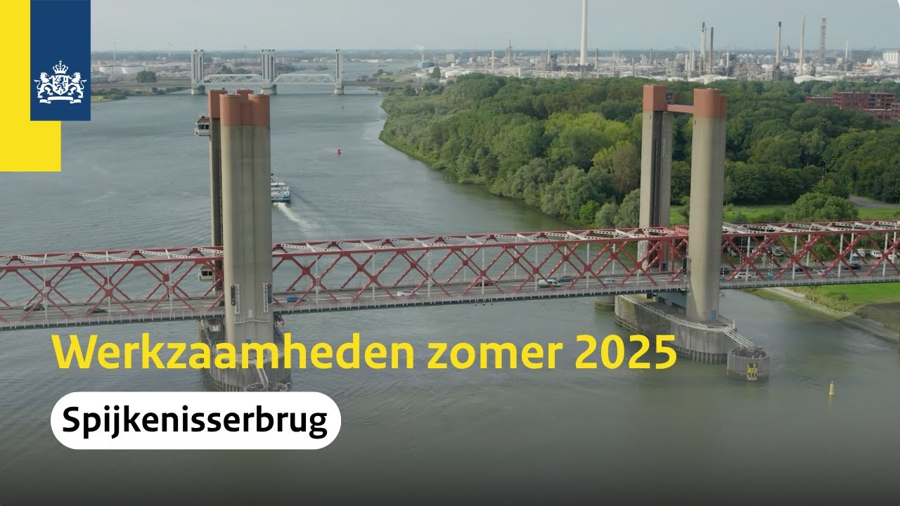 Spijkenisserbrug: werkzaamheden zomer 2025