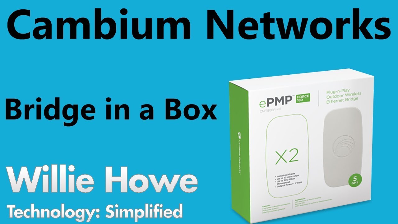 Cambium Networks Bridge in a Box