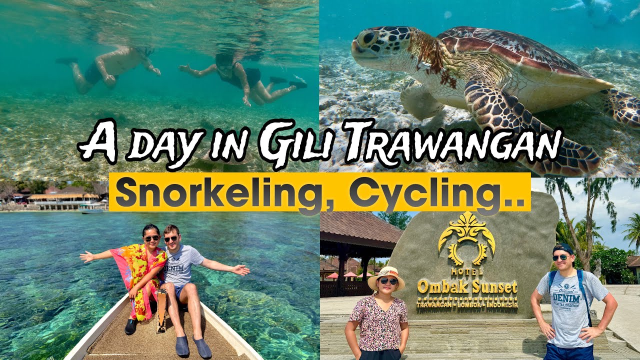 Lombok Trip I Snorkeling di Gili Air, Gili Meno dan Gili Trawangan dan Bersepeda Di Sekitar Gili