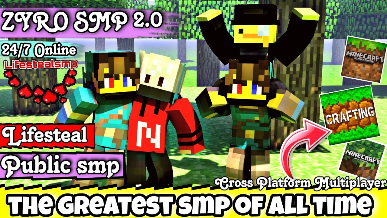 Zyro Smp 2.0😍 | Crafting And Building Public Smp | Gamer Boy NEEL