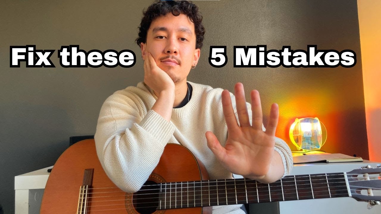 Fix These 5 Guitar Mistakes and You’ll Be Ahead of 90% of Players