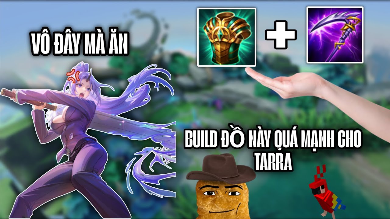 Tôi đã tìm được build đồ giúp cho Tarra bất tử.......