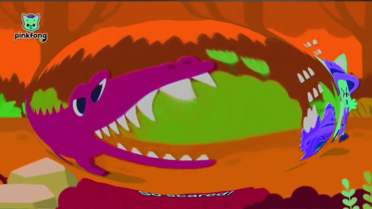 RUN,CROCODILE IS COMING 🐊|NINIMO&PINKONG|BY:GAMAVISION CSUPO EFFECTS