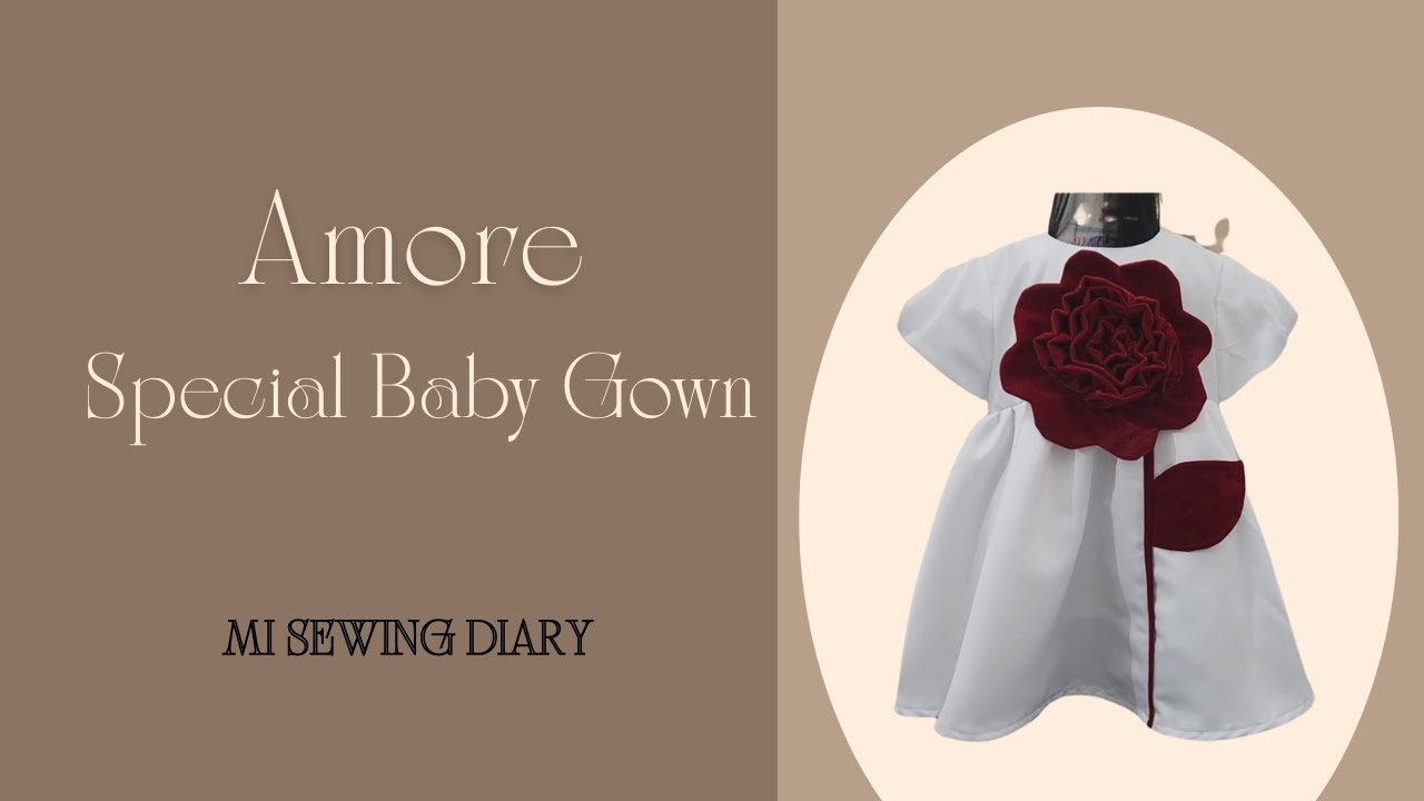 Tự May Váy Dự Tiệc Luxury Cho Bé 1–3 Tuổi / DIY Luxury Party Dress For Toddlers