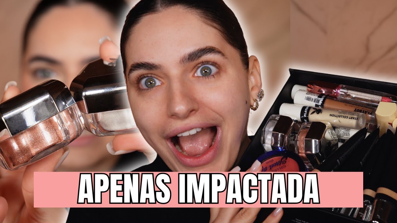 TESTEI MAKES SURPRESA DA PLAYBOY! 🤯