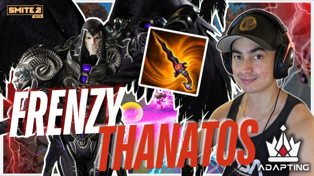 THIS BUILD WITH DAGGER OF FRENZY ON THANATOS! Smite 2 Deity Ranked Conquest
