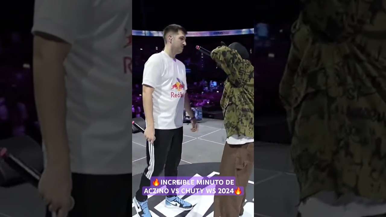 Incre&iacute;ble minuto de Aczino vs Chuty WS 2024 #urbanroosters #fmsworldseries #aczino #chuty #redbull