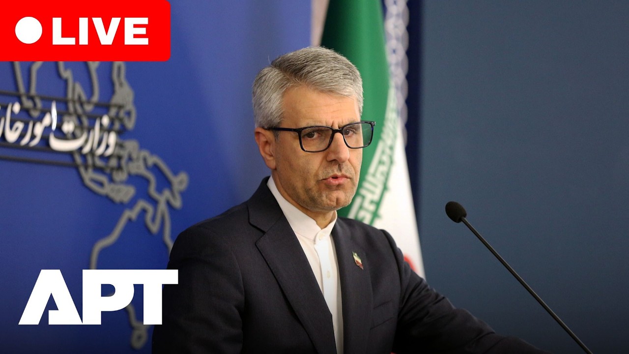 LIVE | Iran Foreign Ministry Briefing as Tehran Ties Hormuz Reopening to U.S. Concessions | APT