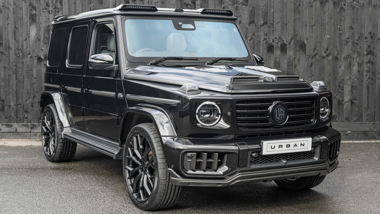 Urban Aero Kit Mercedes G450d Obsidian Black UC4 Wheels