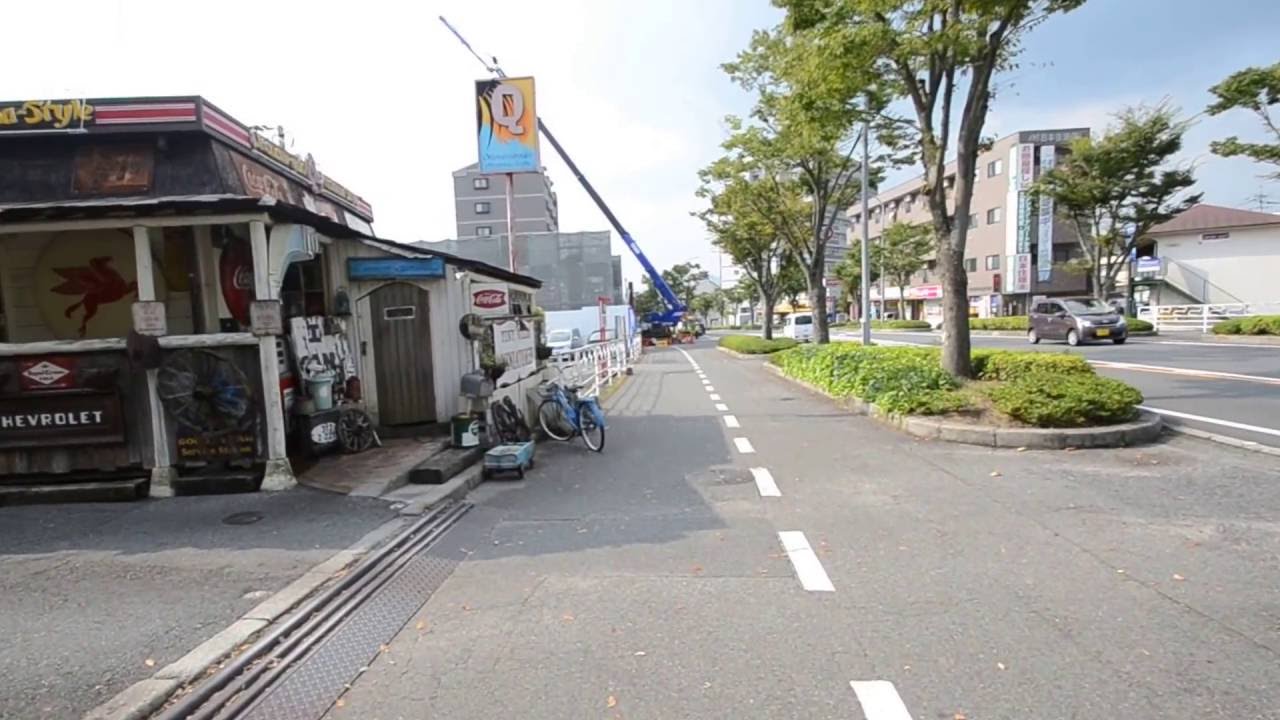 広島大学からカレッジコート広島大学前まで歩いてみました。