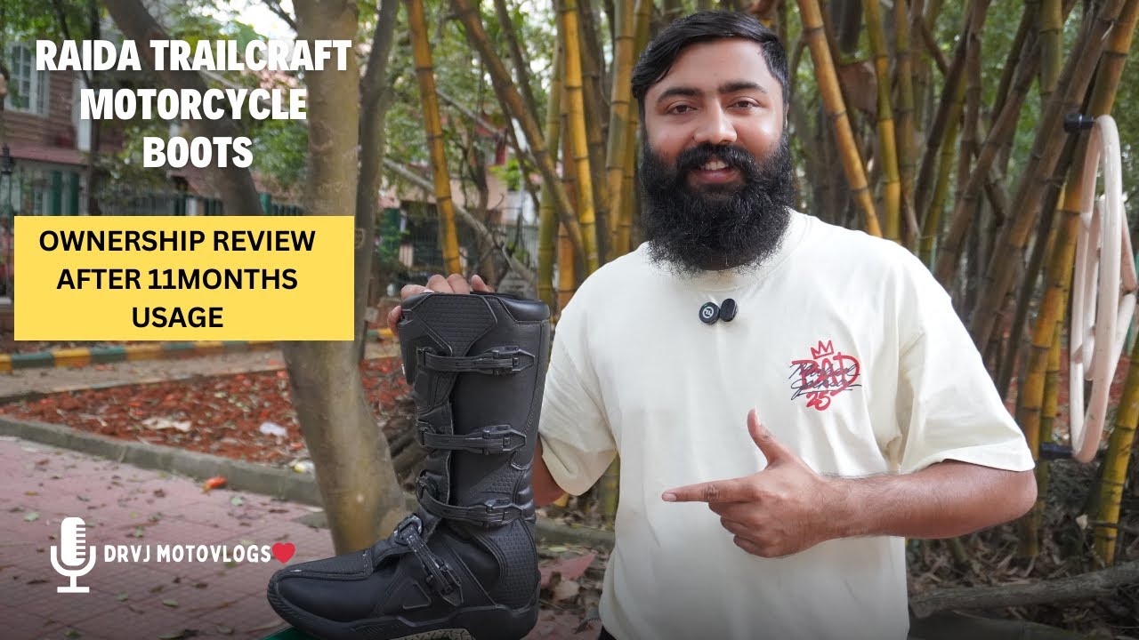 RAIDA TRAILCRAFT Riding boots Ownership video After 11 months of usage