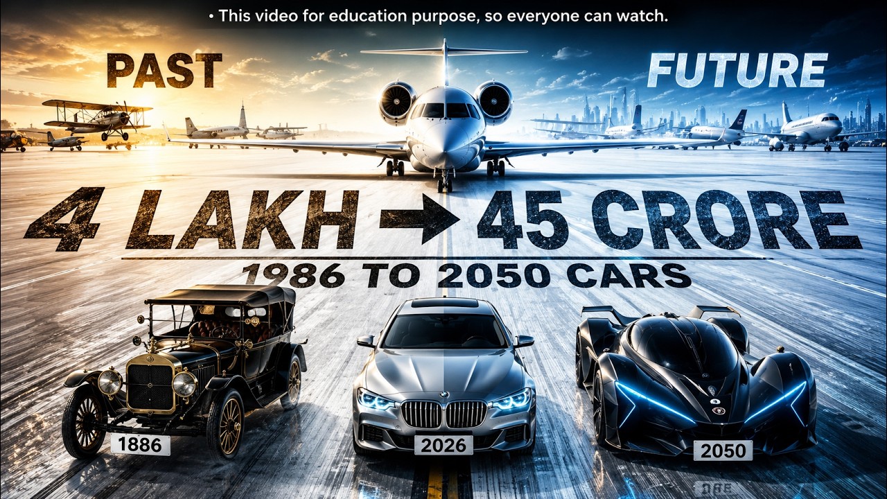 🚗 ₹4 Lakh &rarr; ₹45 Crore Cars 💰 | 1886 &rarr; 2050 ⏳ | 🎬📚 Animated Education Video ⭐