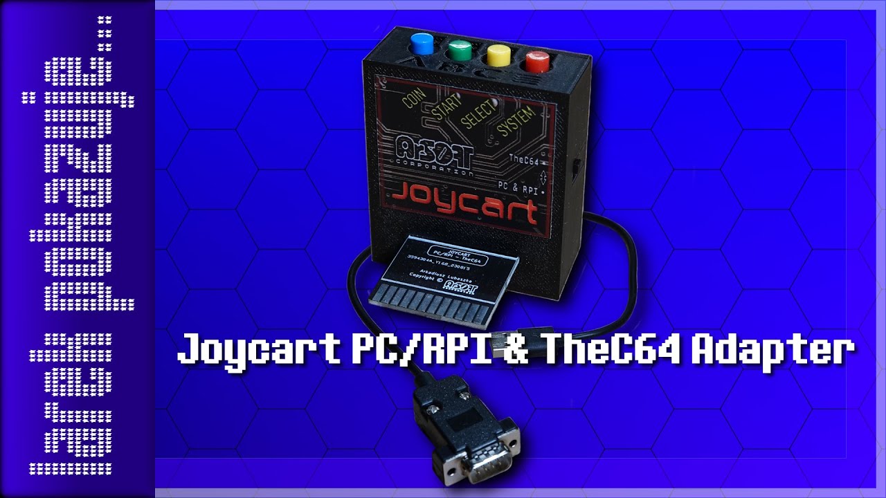 larek pokazuje... PC/RPI & TheC64 Adapter