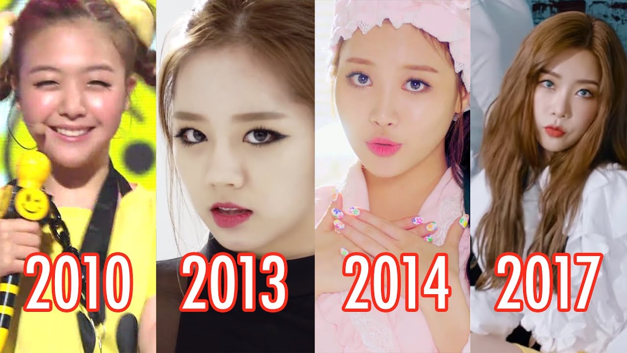 Girl’s Day Evolution 2010-2017 #7YearsWithGirlsDay