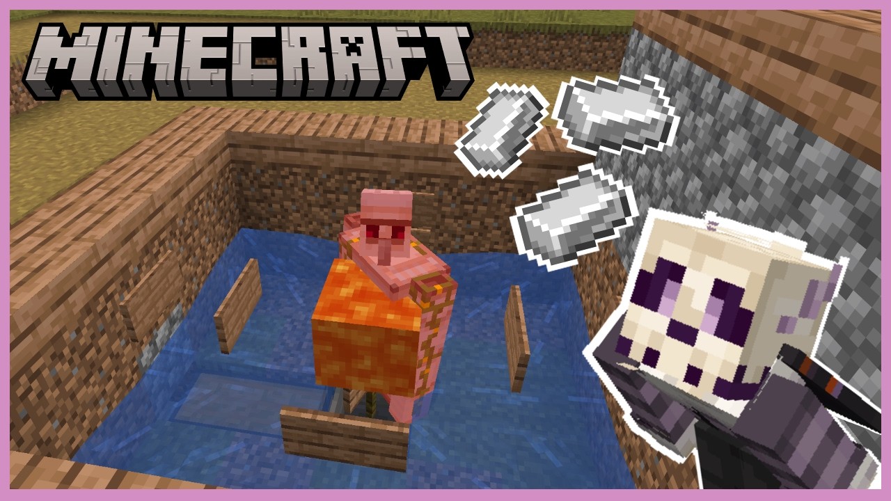 Minecraft | Iron Farm Up And Running! #3