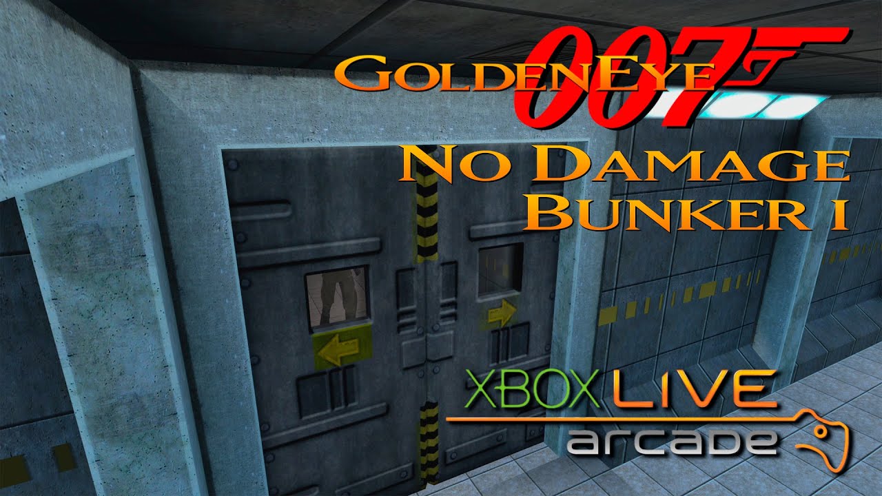 GoldenEye 007 XBLA - Bunker I - 00 Agent - No Damage