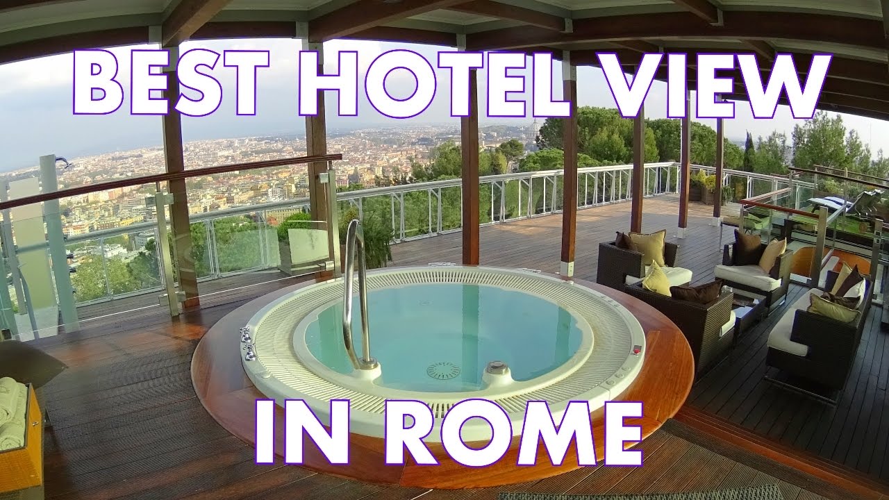 Best Hotel View in Rome - Planetarium Suite at Cavalieri Waldorf Astoria