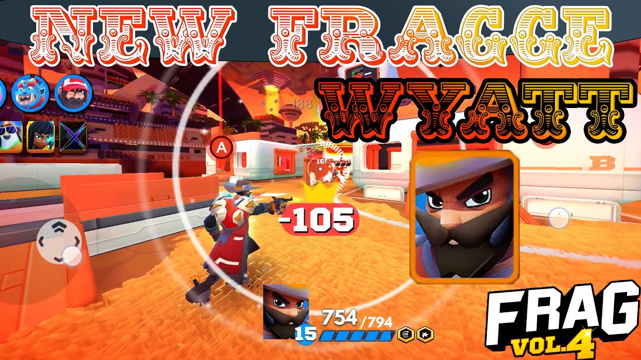 FRAG Pro Shooter - New Fragger Wyatt🔥Gameplay Walkthrough🔥(iOS,Android)