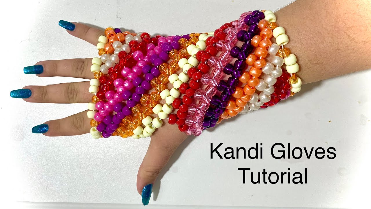 Kandi Glove Spiral Tutorial