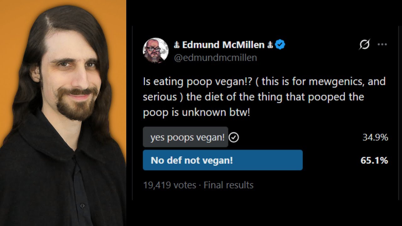 Alva Majo sobre si comer caca es vegano