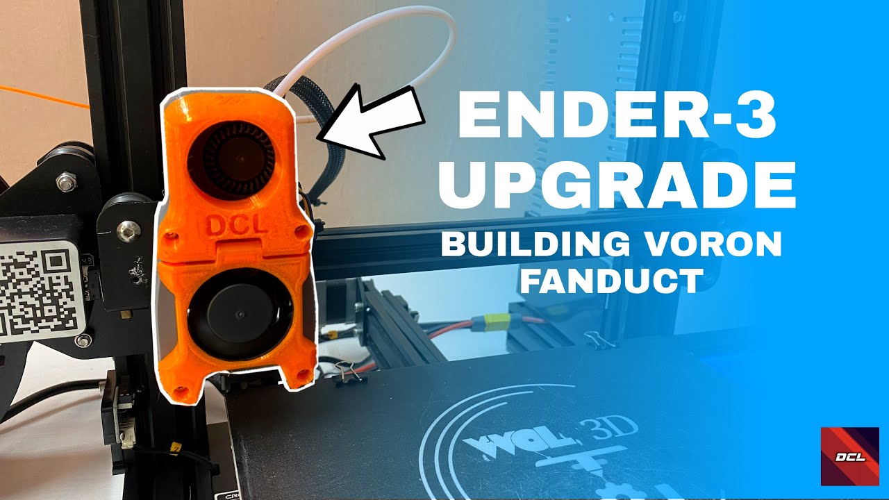 Building 🧰 voron fanduct for my Ender 3 printer