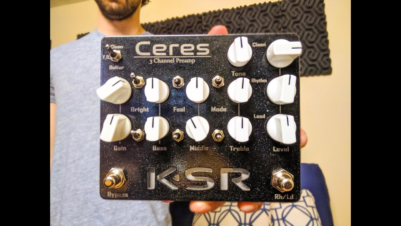 Deep Dive Review: KSR Ceres 3-Channel Preamp Pedal