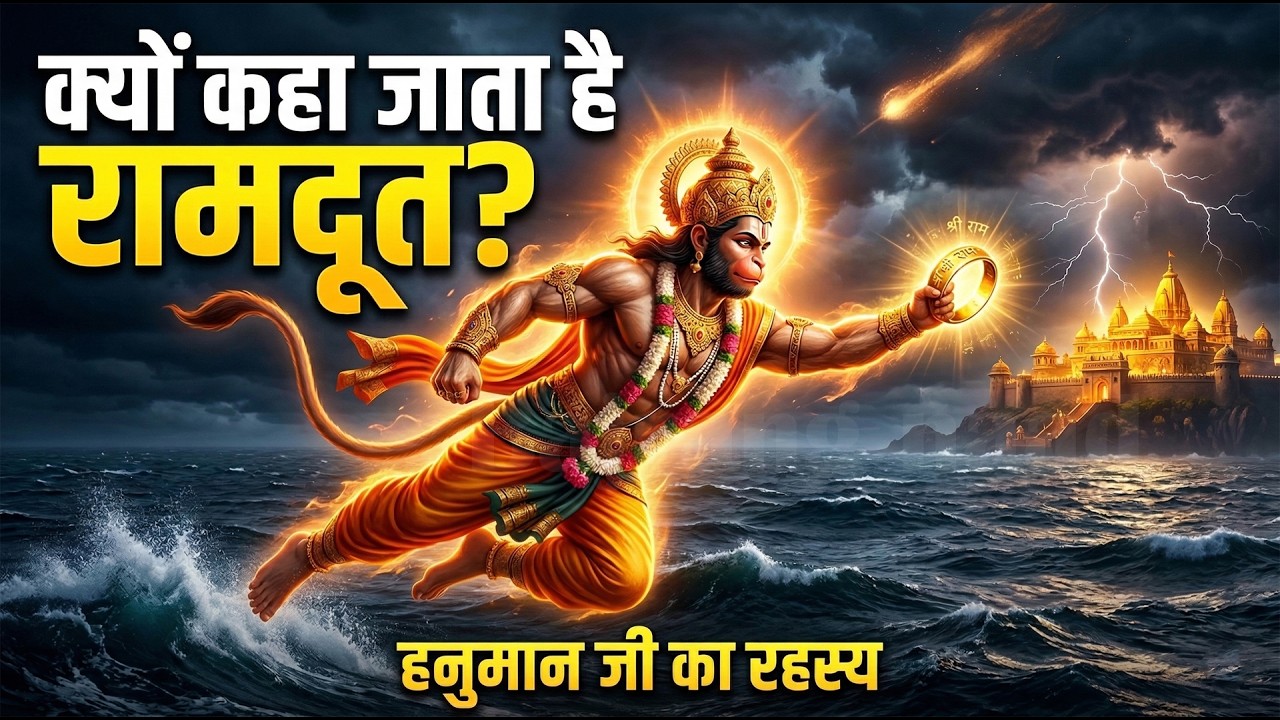 हनुमान जी को रामदूत क्यों कहा जाता है? 🚩 | Ramdoot Bhakti Song | Jai Shri Ram