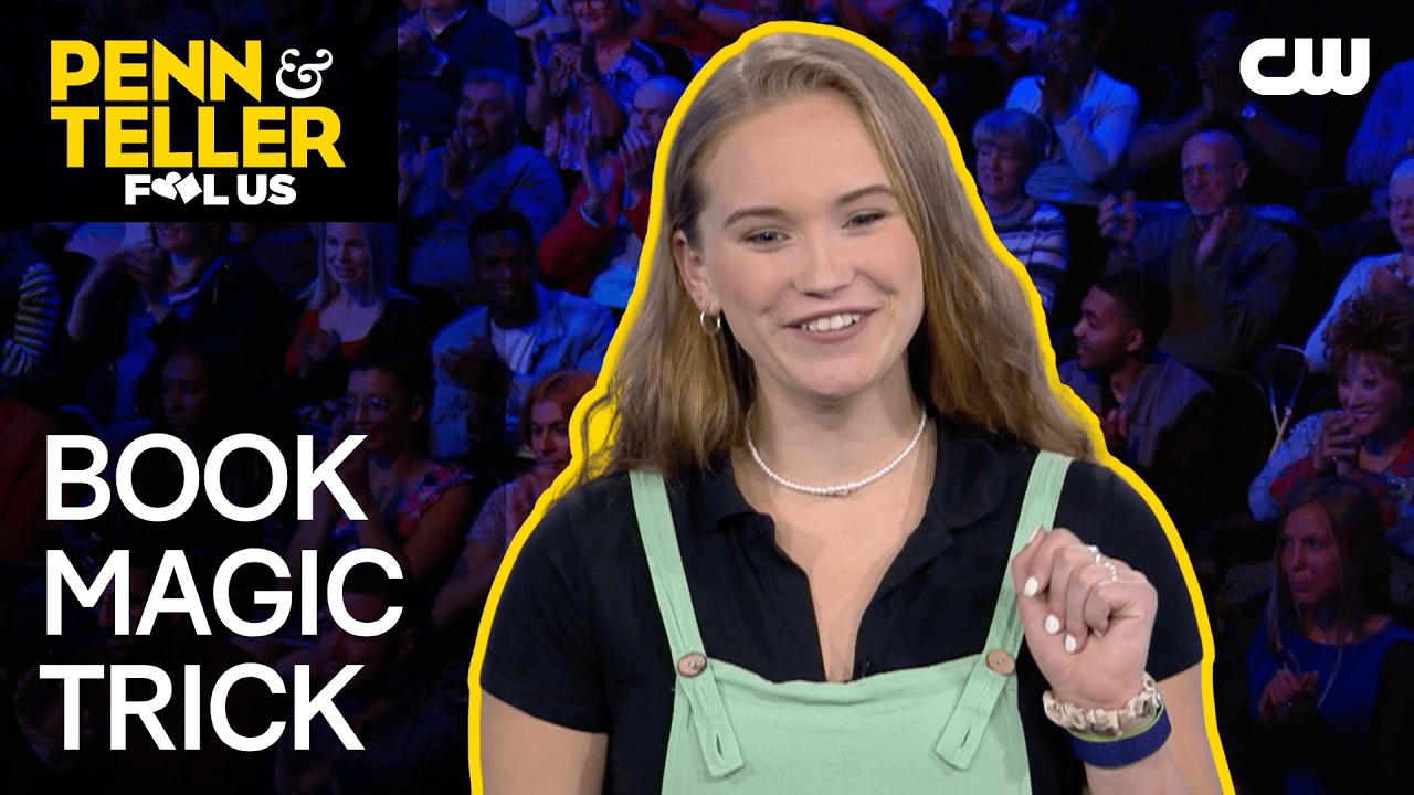 Magician Keona Performs Book Magic Trick | Penn & Teller: Fool Us | The CW