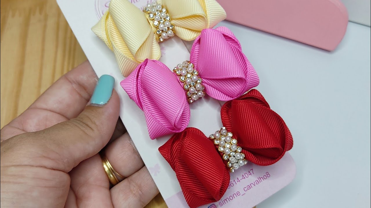Mini Laço Patty Fita N 5 🎀