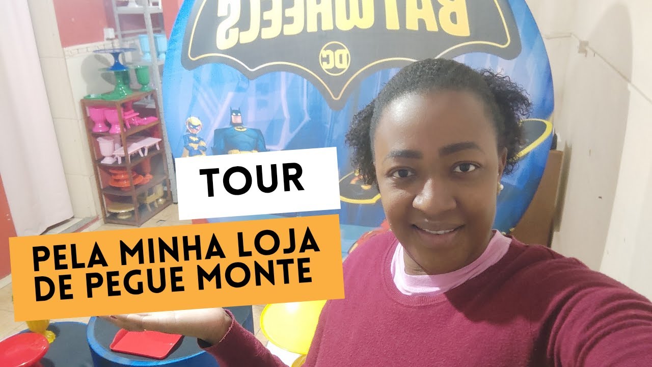 tour pela loja de 