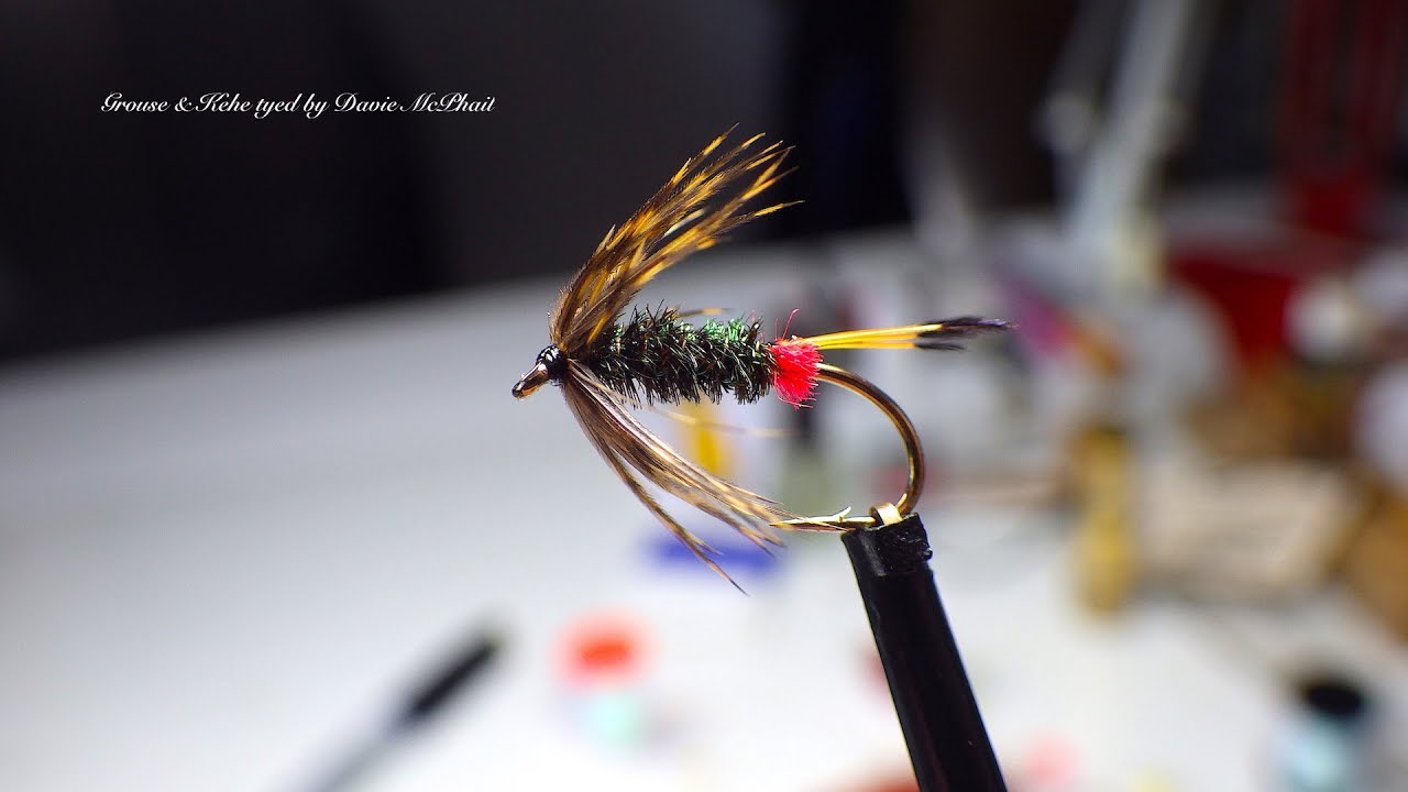 Tying a KeHe & Grouse Soft Hackle Wet Fly by Davie McPhail