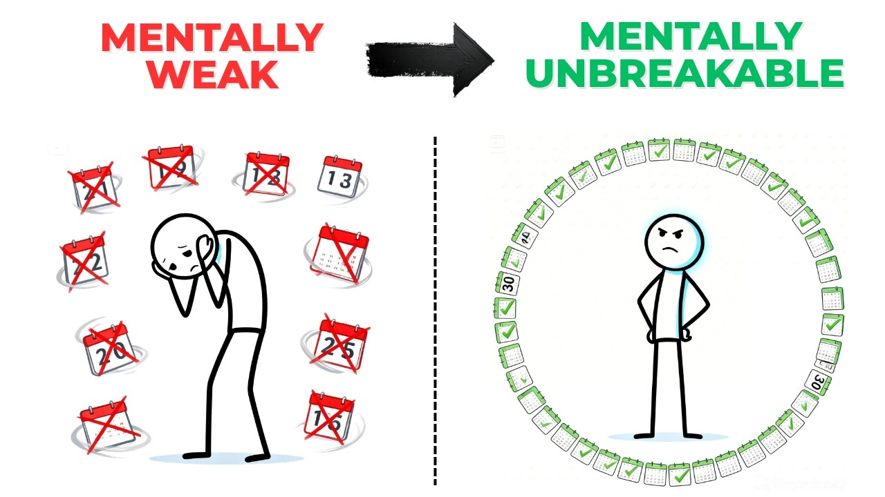 Master Your Mind in 30 Days Or Stay Weak Forever