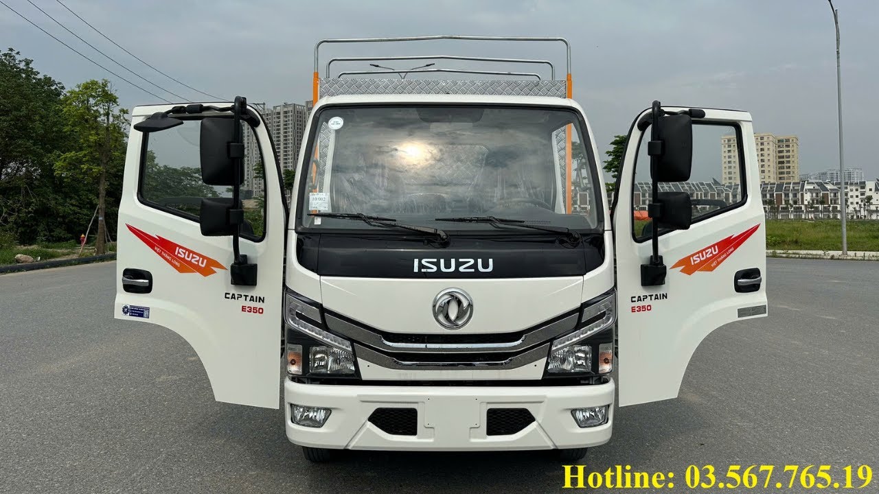 Captain E350-  Động cơ ISUZU- Xe tải 3,5t đáng mua nhất #isuzu