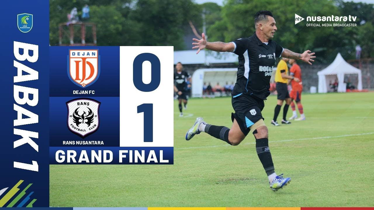 Highlights Babak 1: Kolaborasi Ade Saihitua & Escobar Bawa RANS Nusantara Unggul 1-0 Atas Dejan FC