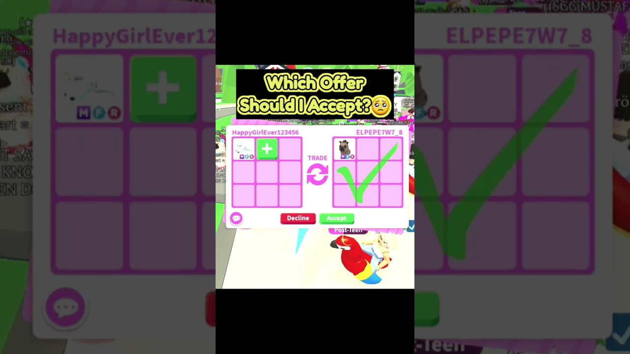 Trading My Mega Neon GHOST DRAGON In Adopt Me!😱#shorts