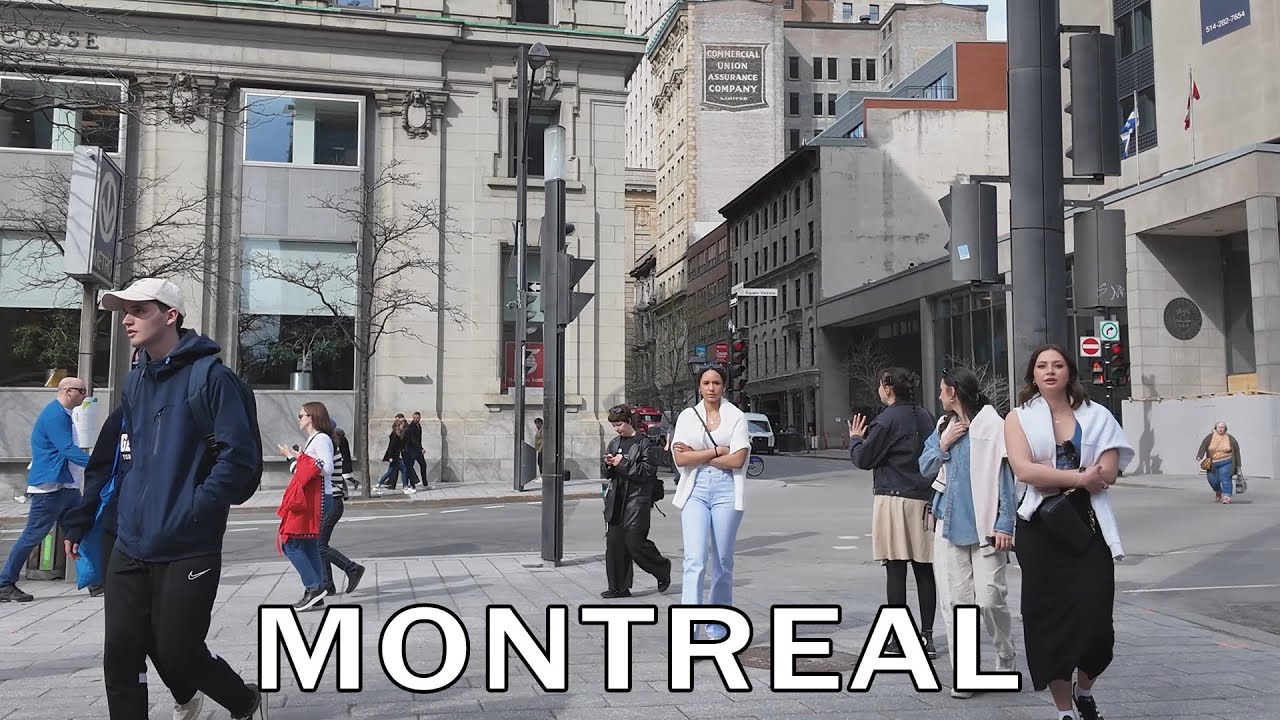 Montreal Walk - Square Victoria to Griffintown - May 2024