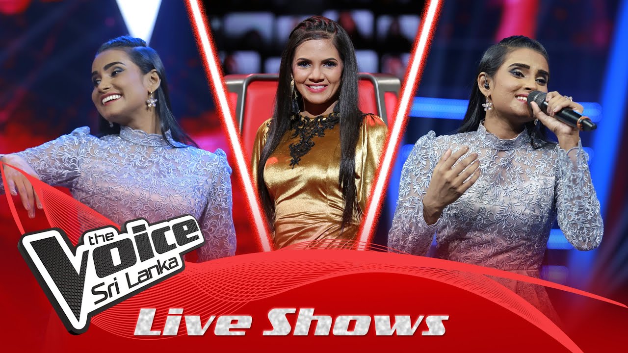 Imesha Thathsarani | Chandra Paayanna (චන්ද්‍රා පායන්න) | Live Shows | The Voice Sri Lanka
