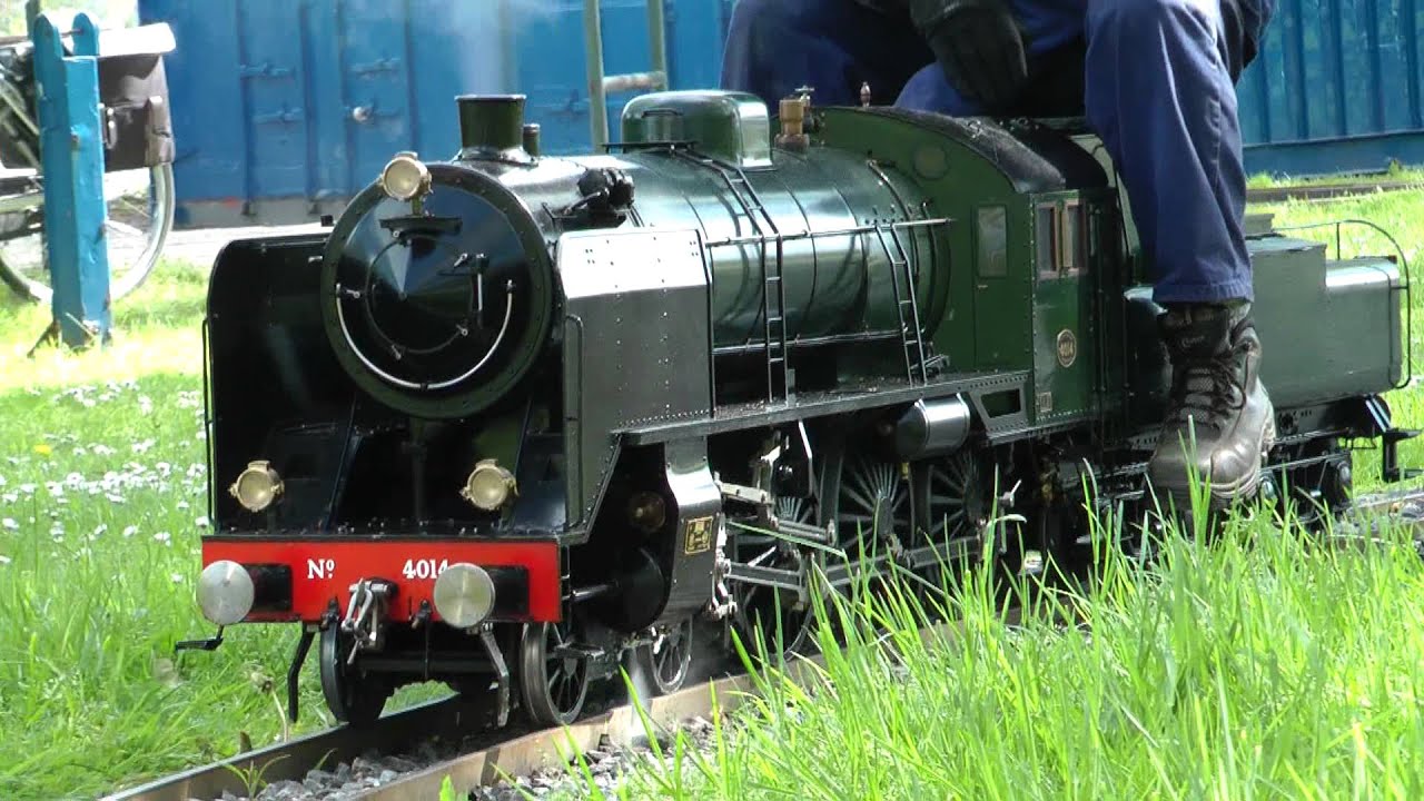 3 Cylinder Stack Talk of Live Steam Locomotive NS 4014