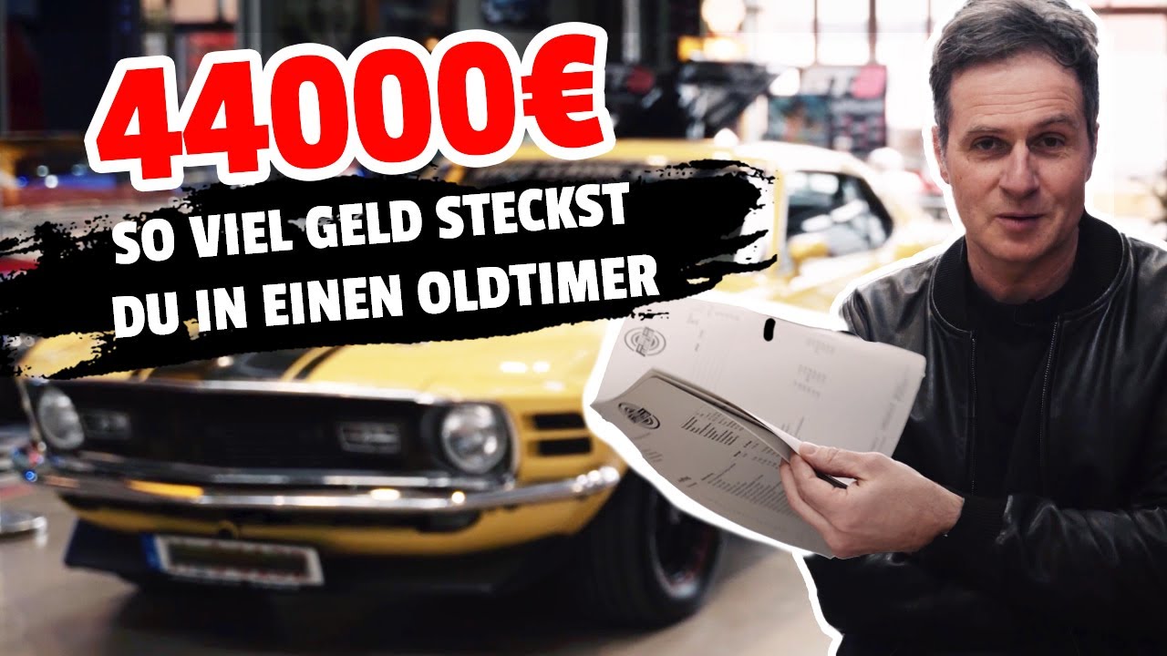 Ford Mustang Mach 1 von 1970 - Kosten nach 5 Jahren