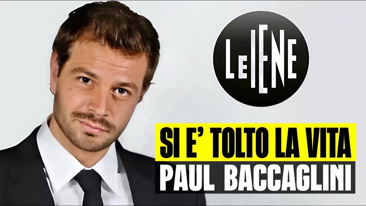 TRAGEDIA A LE IENE: SI &Egrave; TOLTO LA VITA SOLO 41 ANNI L&rsquo;EX INVIATO PAUL BACCAGLINI