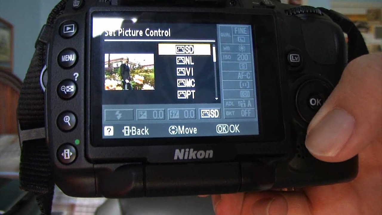 Nikon D5000 Menu Navigation and Settings Tutorial