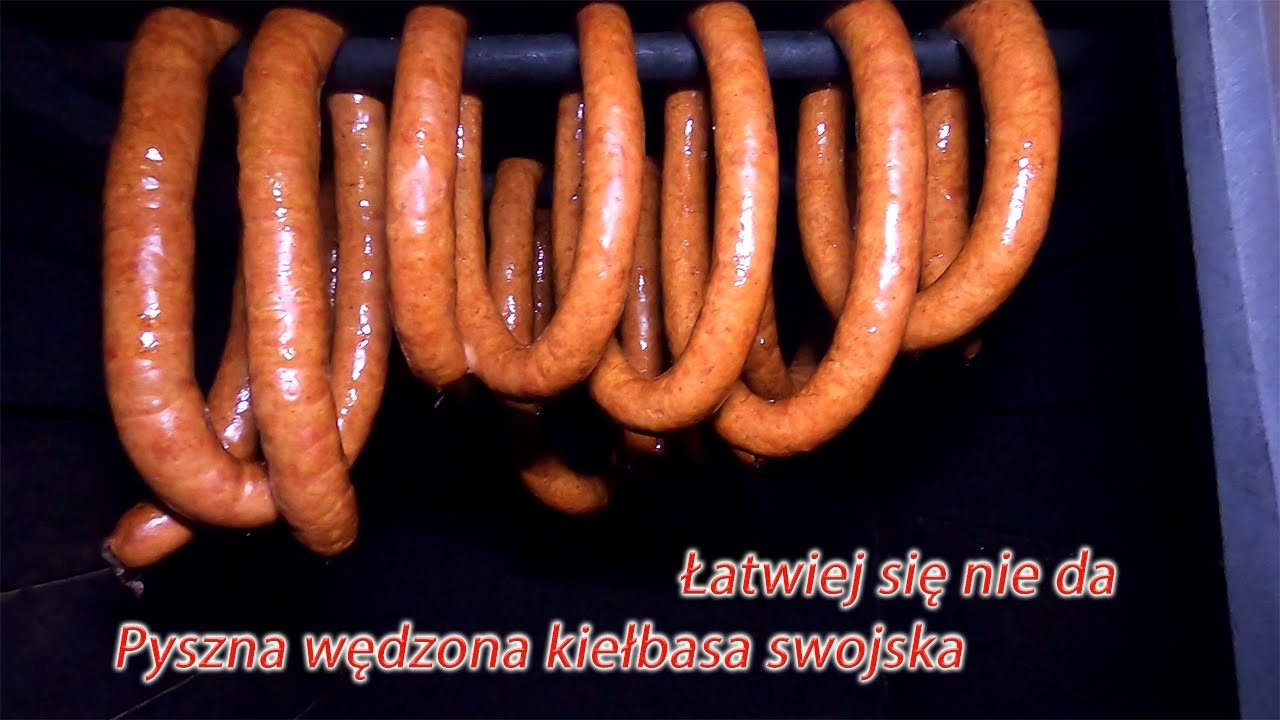 Mega łatwy przepis na Wędzoną Swojską Kiełbasę.